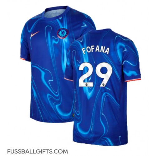 Chelsea Wesley Fofana #29 Fußballbekleidung Heimtrikot 2024-25 Kurzarm